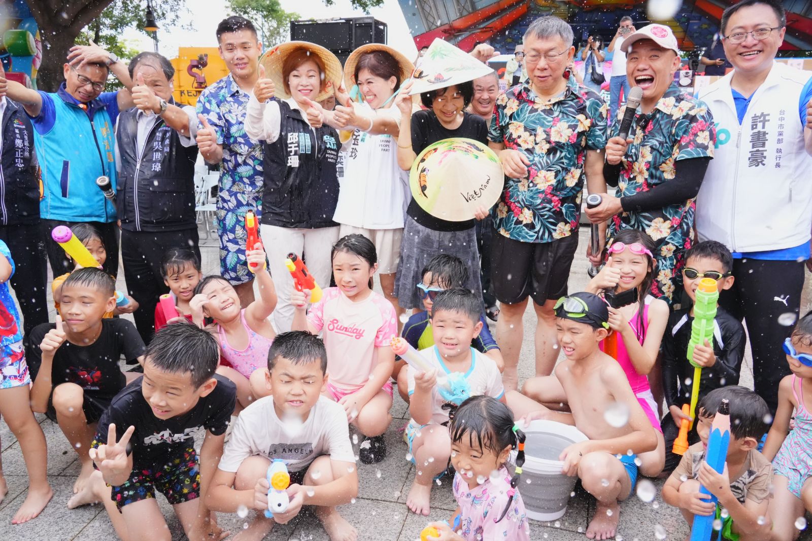 中市「大里人潑水節」大玩水仗 炎夏消暑親子同樂 - https://www.watchmedia01.com