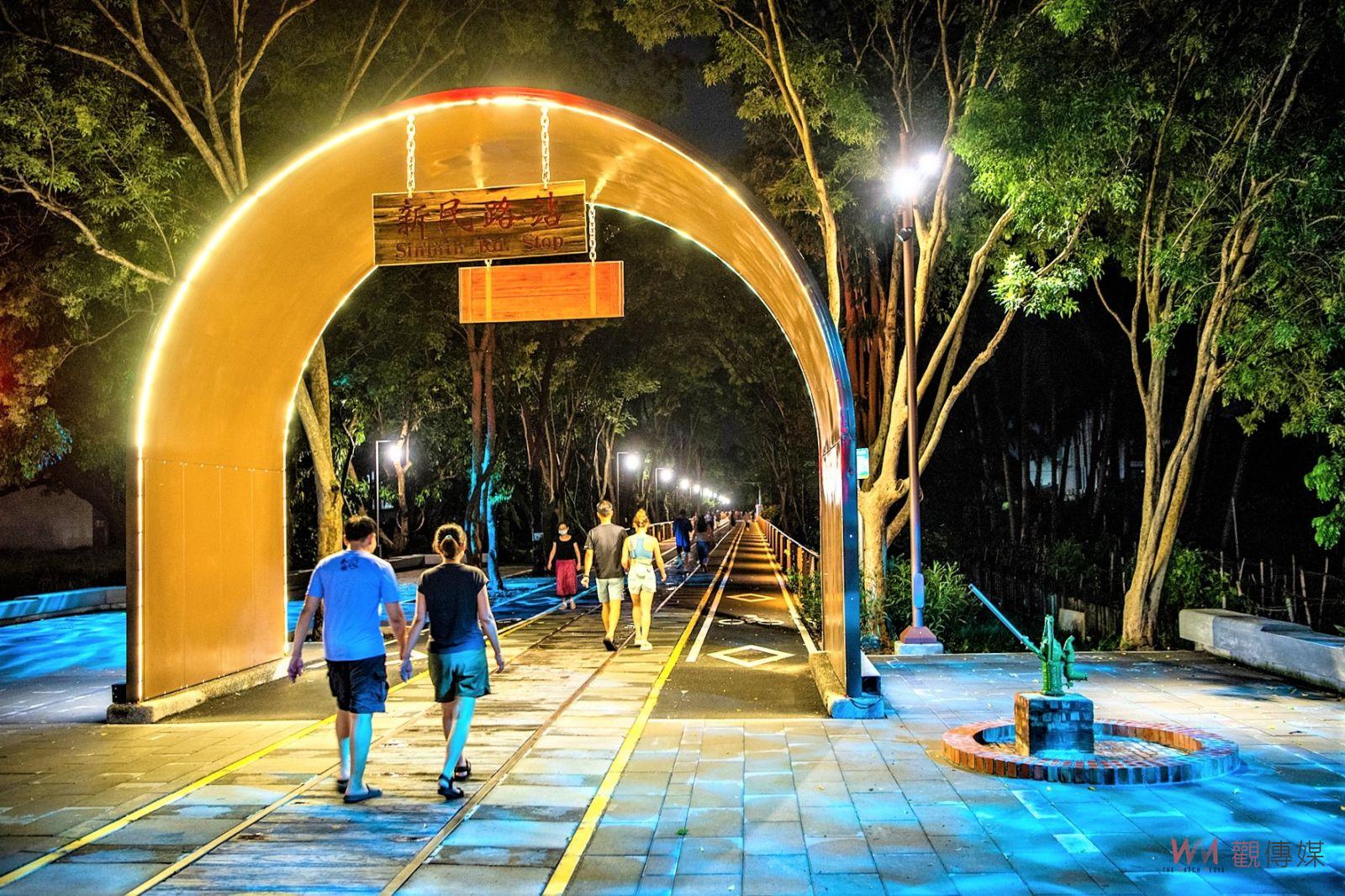寬廣舒適休憩空間　嘉油鐵馬道越夜越美麗 - https://www.watchmedia01.com