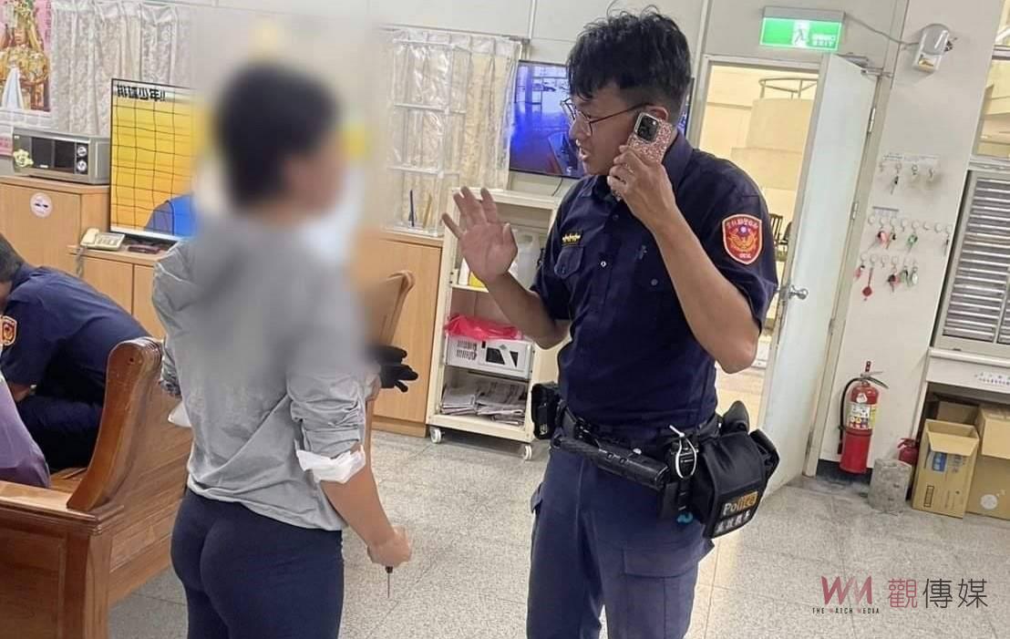 外籍女學生車禍受傷心驚慌　暖心臺西警安全送回住處 - https://www.watchmedia01.com