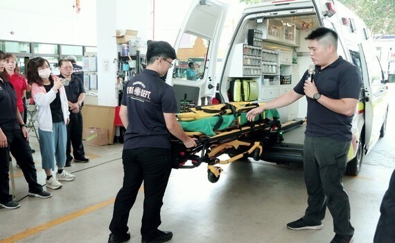 守護市民安全強化救援能量 「藝術家建設」捐贈中市消防局救護車 - https://www.watchmedia01.com