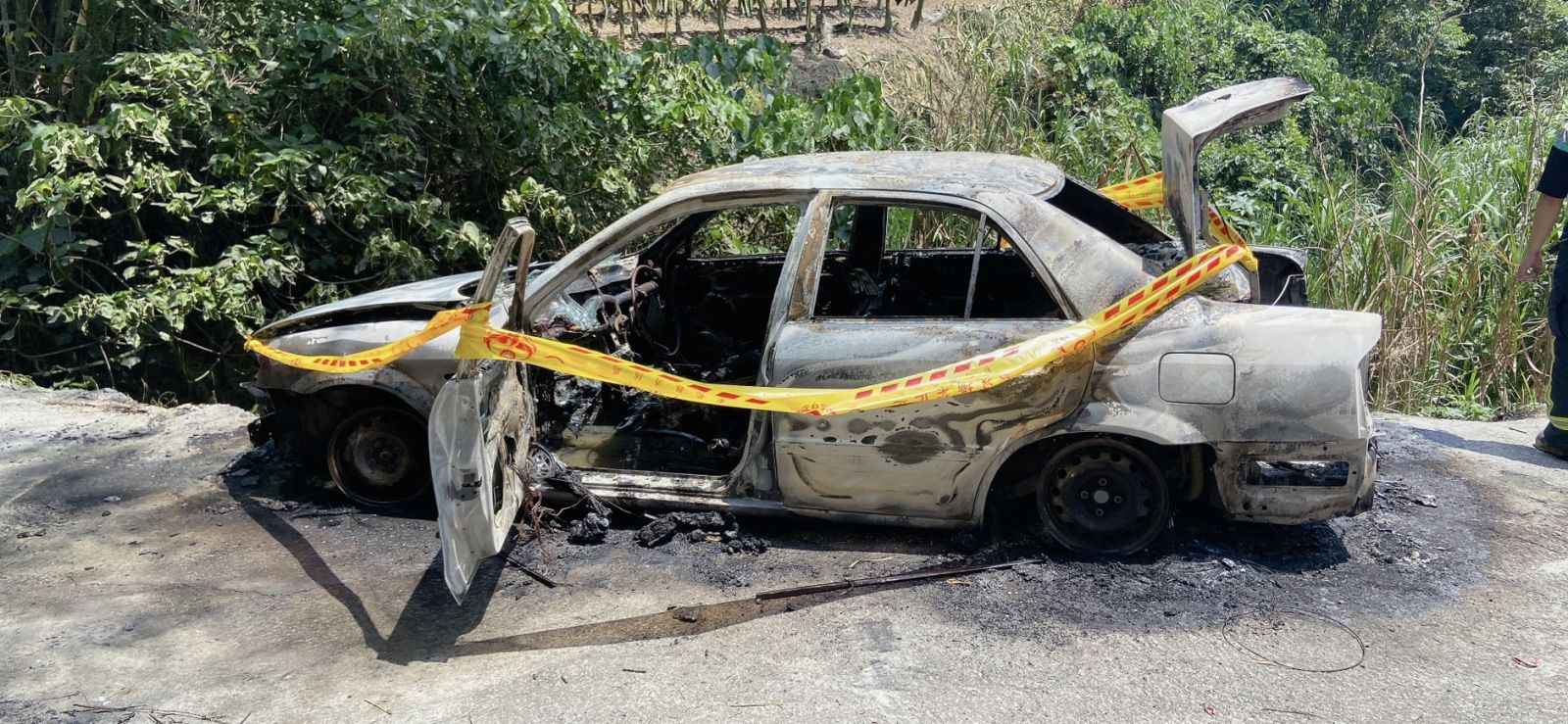 彰化市田坑路一段驚傳火燒車！駕駛座發現碳化遺體 - https://www.watchmedia01.com