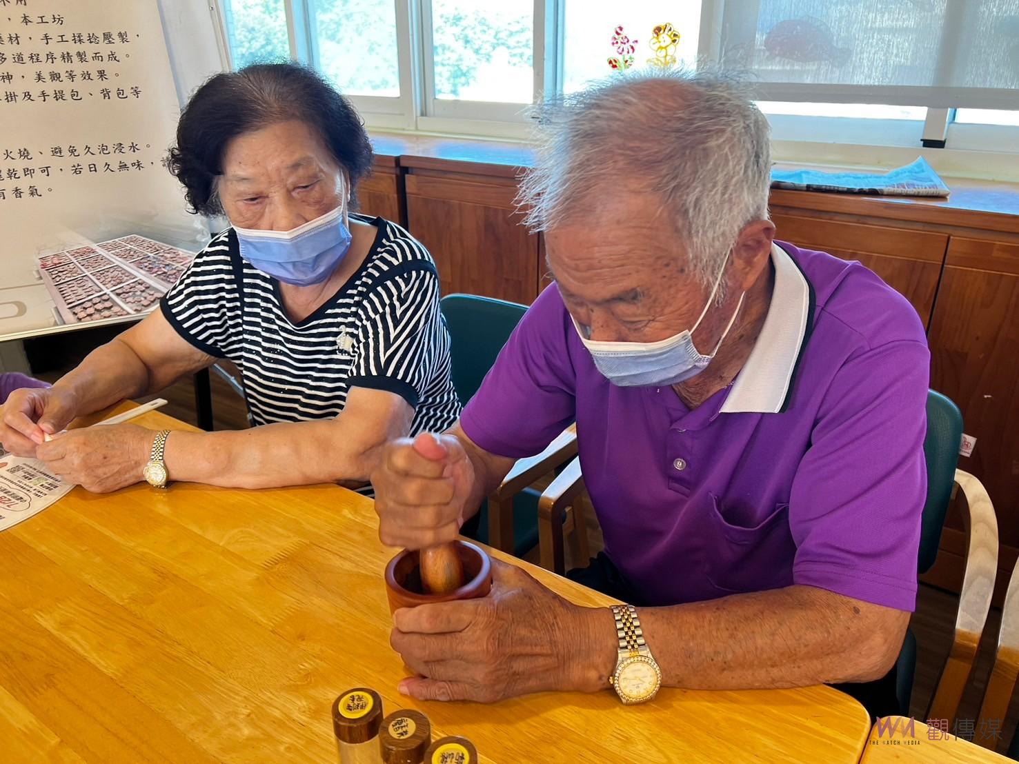 （有影片）／福興秀和苑日照中心長輩手作香牌　療癒心靈 享受美好生活 - https://www.watchmedia01.com