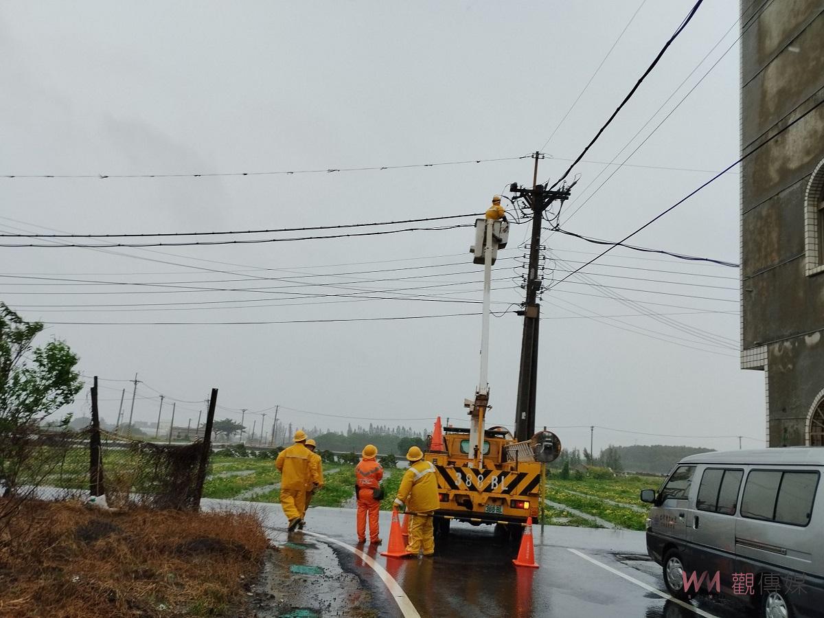 強颱凱米重創雲林 台電持續搶修加速復電 - https://www.watchmedia01.com