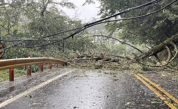 凱米颱風致梨山地區道路受損　交通局：幸福巴士即起暫停行駛 - https://www.watchmedia01.com