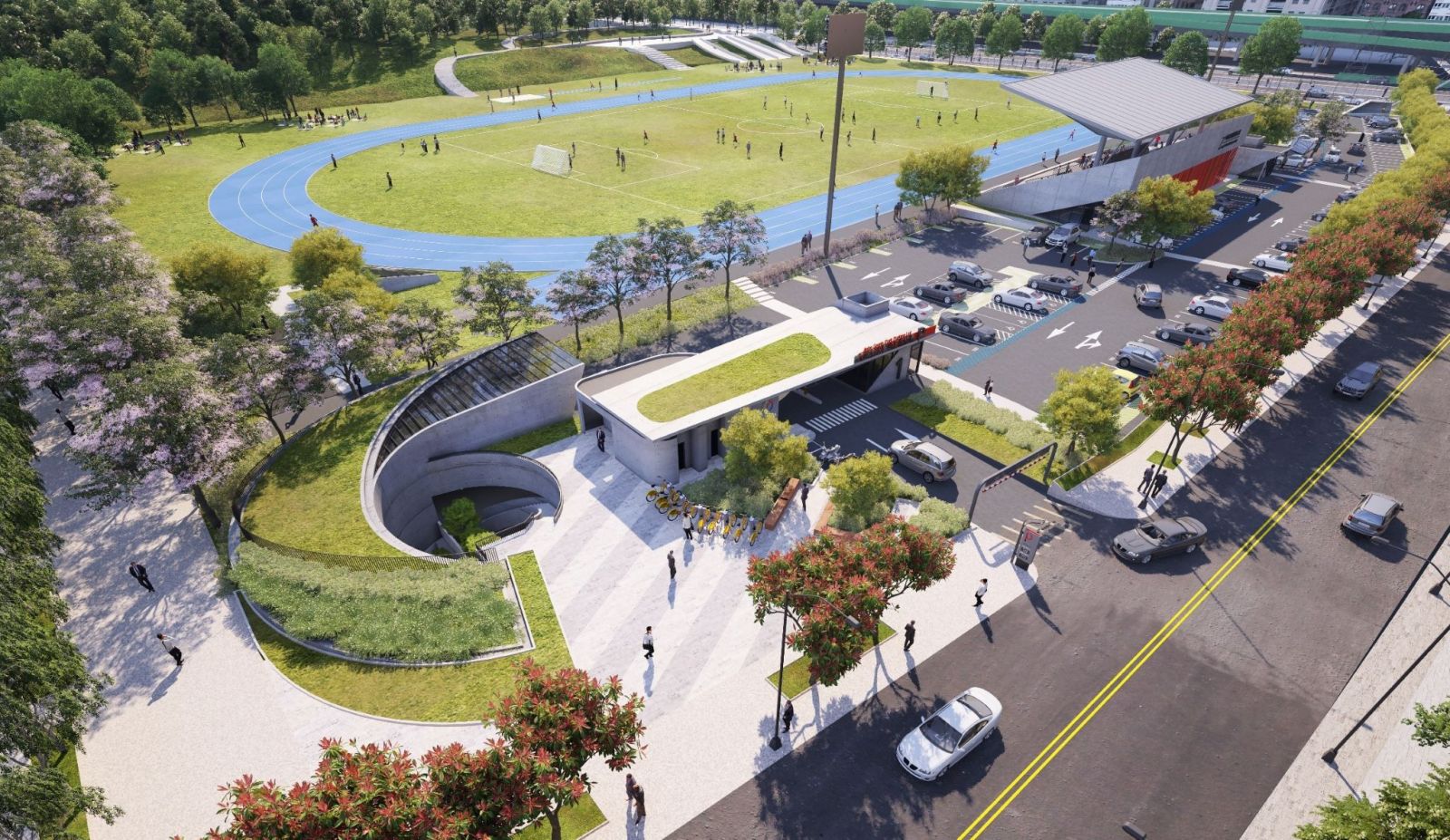 獨具匠心!板橋五權公園、中和錦和運動公園停車場　榮獲國家卓越建設金質獎 - https://www.watchmedia01.com
