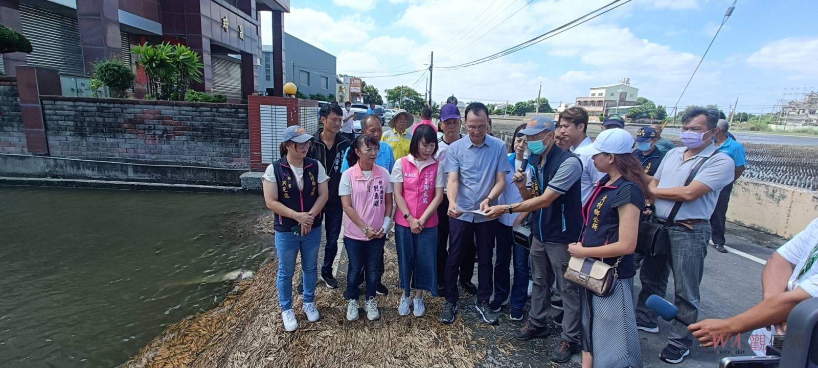 （有影片）／朱立倫南下彰化勘災　強調農業損失嚴重　盼中央減輕地方負擔 - https://www.watchmedia01.com