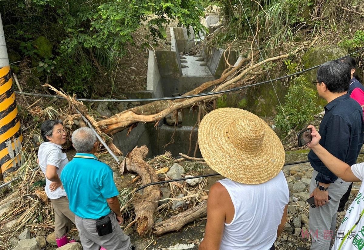 劉建國視察古坑颱風災區　全力推動緊急搶修 - https://www.watchmedia01.com