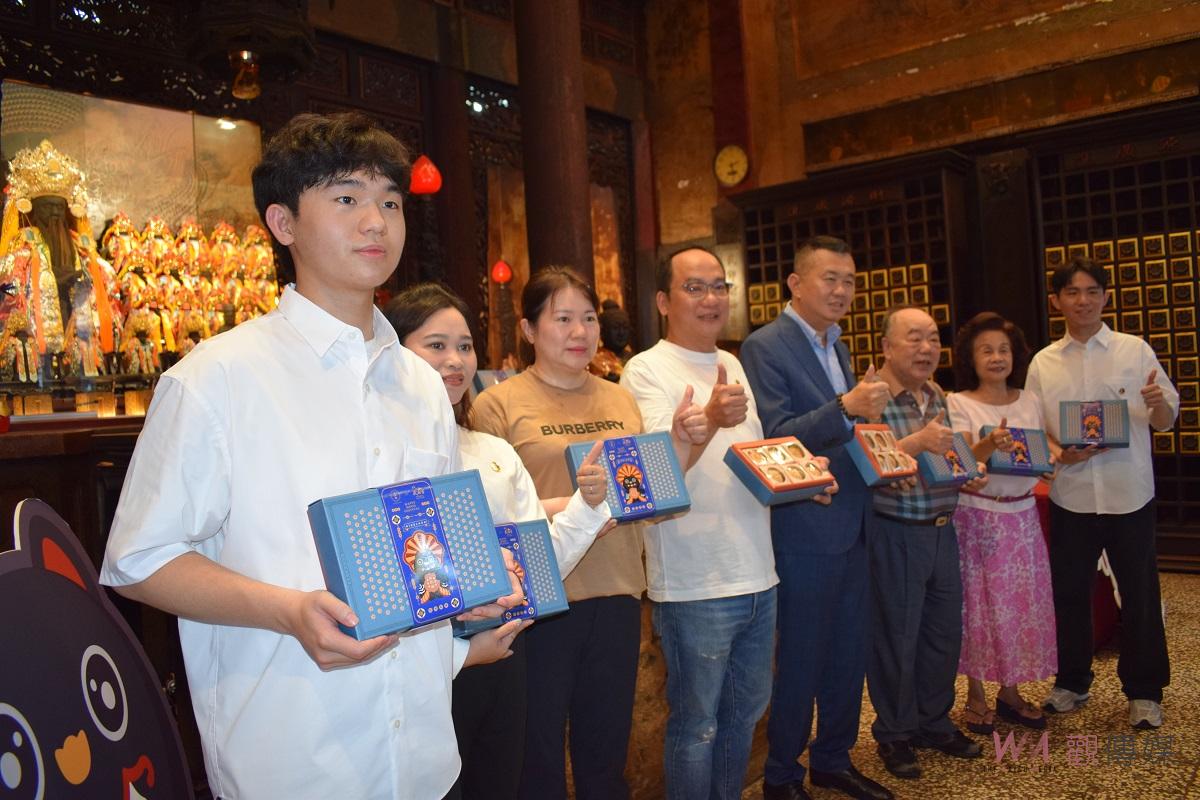 （有影片）／北港武德宮聯名推出招財漢餅「經典六小福」 日禾春傳承自北港糕餅世家 - https://www.watchmedia01.com