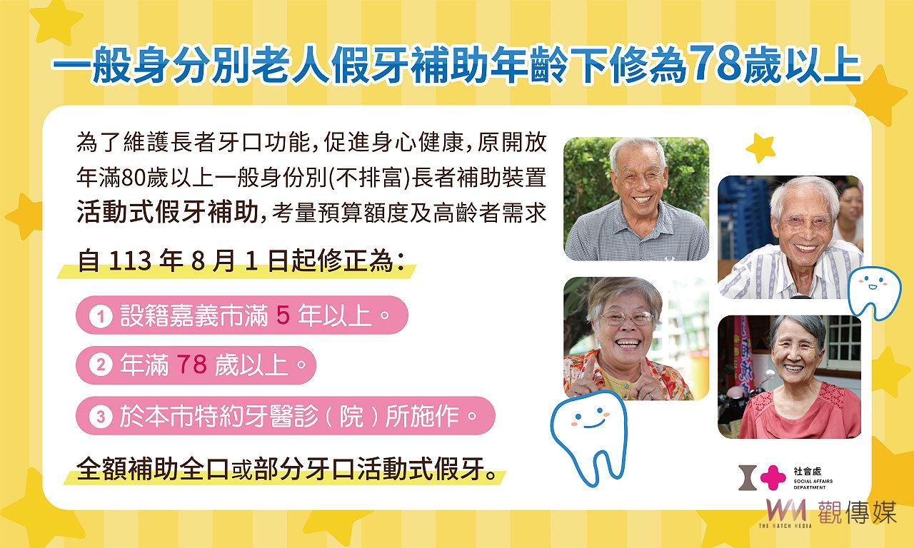 守護市民健康　嘉義市送三項健康補助 - https://www.watchmedia01.com