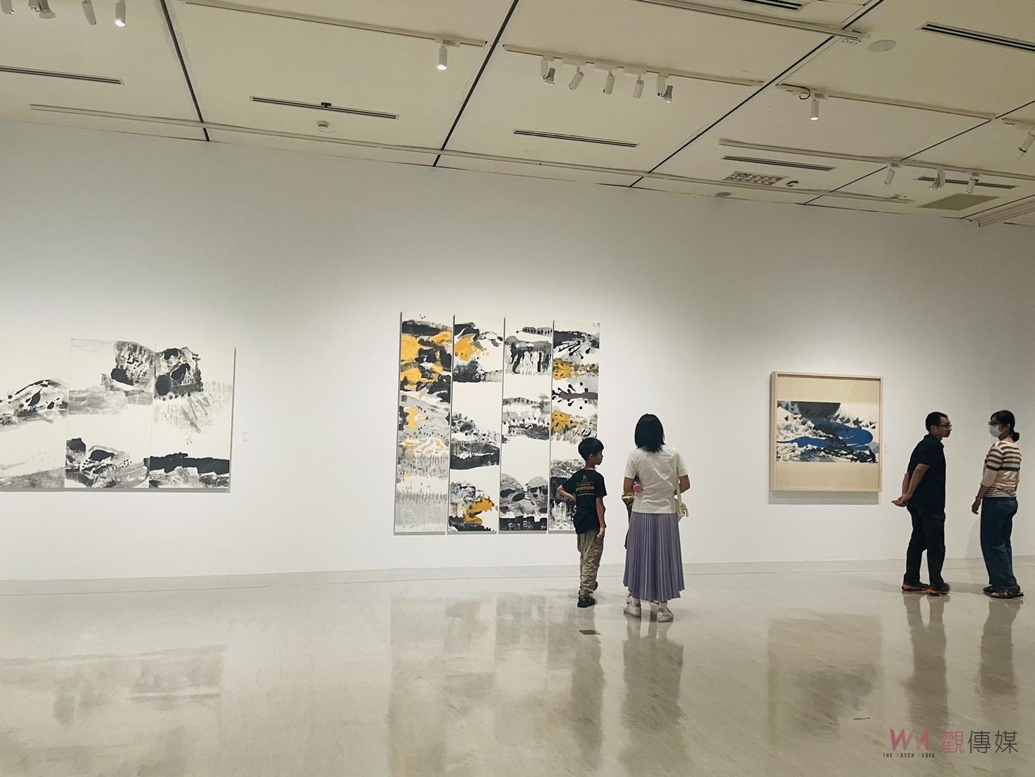 國美館「山水變奏—李重重的水墨歷程」 演繹奔放繽紛的水墨變奏曲 - https://www.watchmedia01.com
