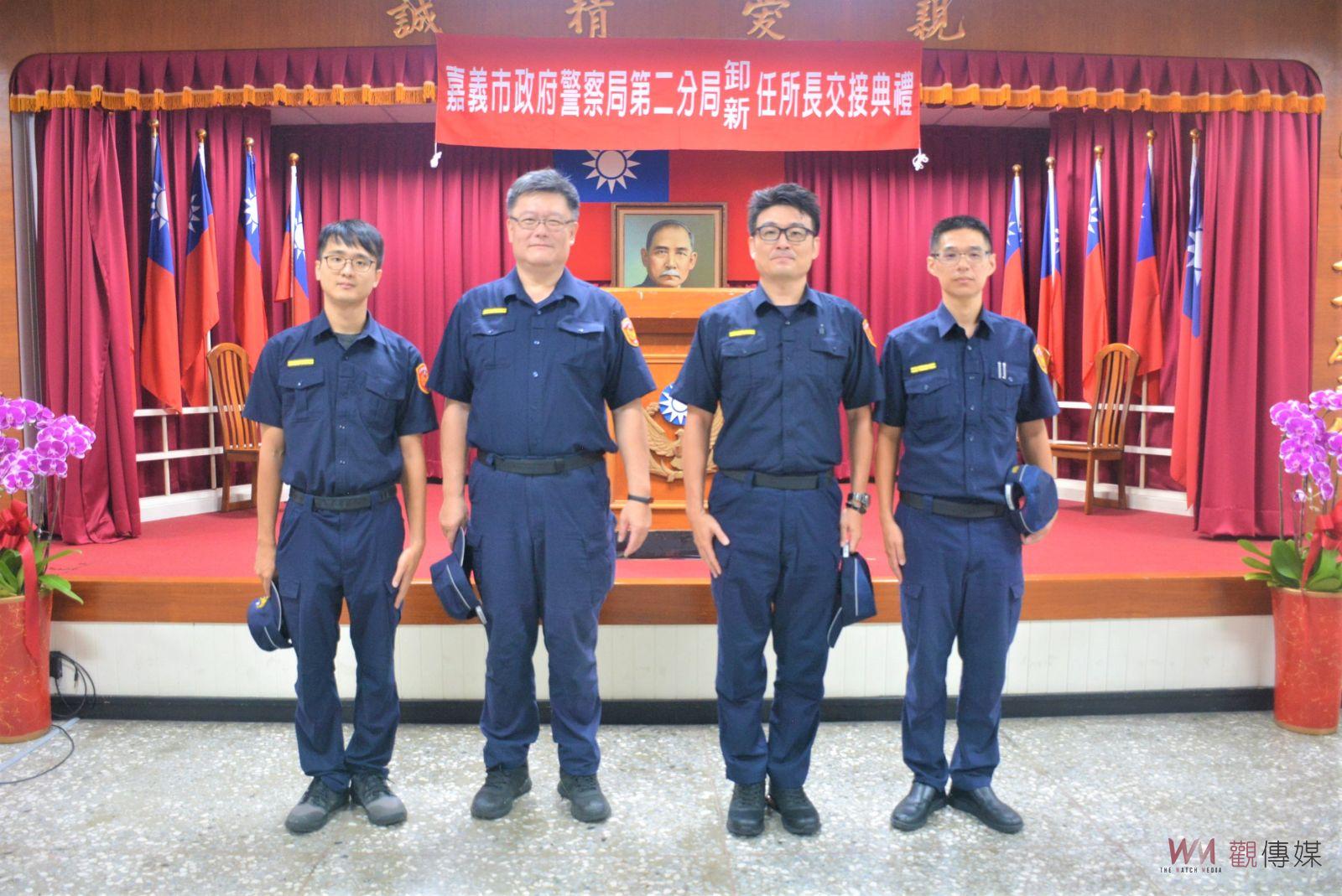 守護延續治安穩定　嘉義市9派出所新任所長佈達 - https://www.watchmedia01.com