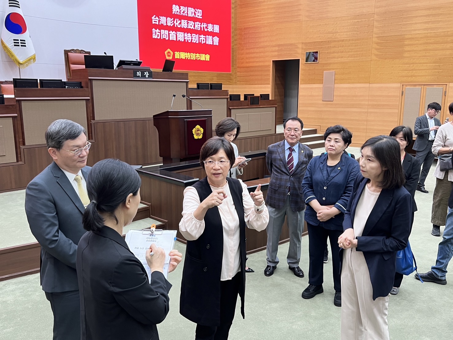 台韓城市交流　彰化縣長王惠美邀請首爾議長訪台共話發展 - https://www.watchmedia01.com