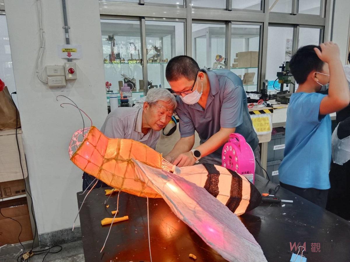 傳承百年花燈工藝 北港朝天宮花燈研習與STEAM教育創新結合 - https://www.watchmedia01.com