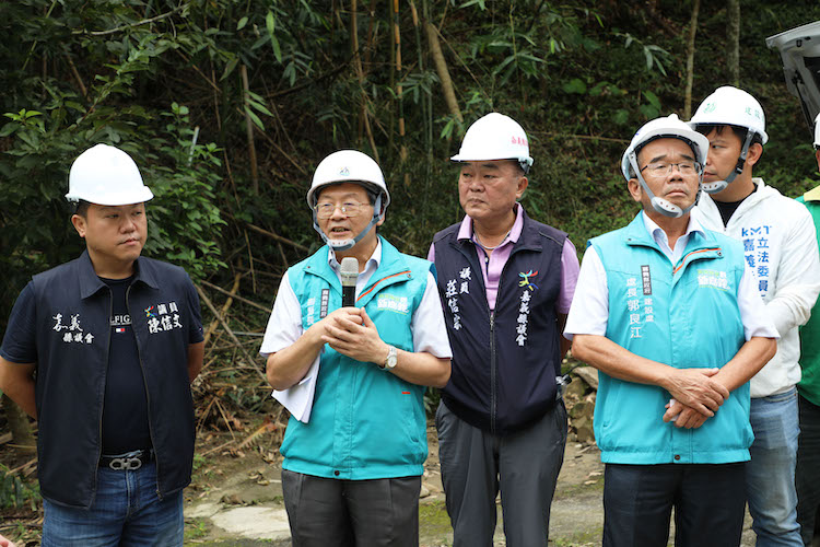 劉培東率隊爭取中央經費　進行凱米颱風後重建 - https://www.watchmedia01.com