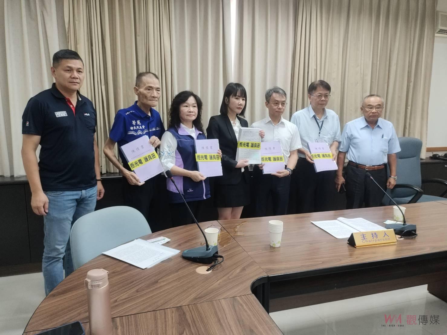 芳苑鄉民連署反對光電業者開發國有耕地　林保玲要求撤回開發同意 - https://www.watchmedia01.com