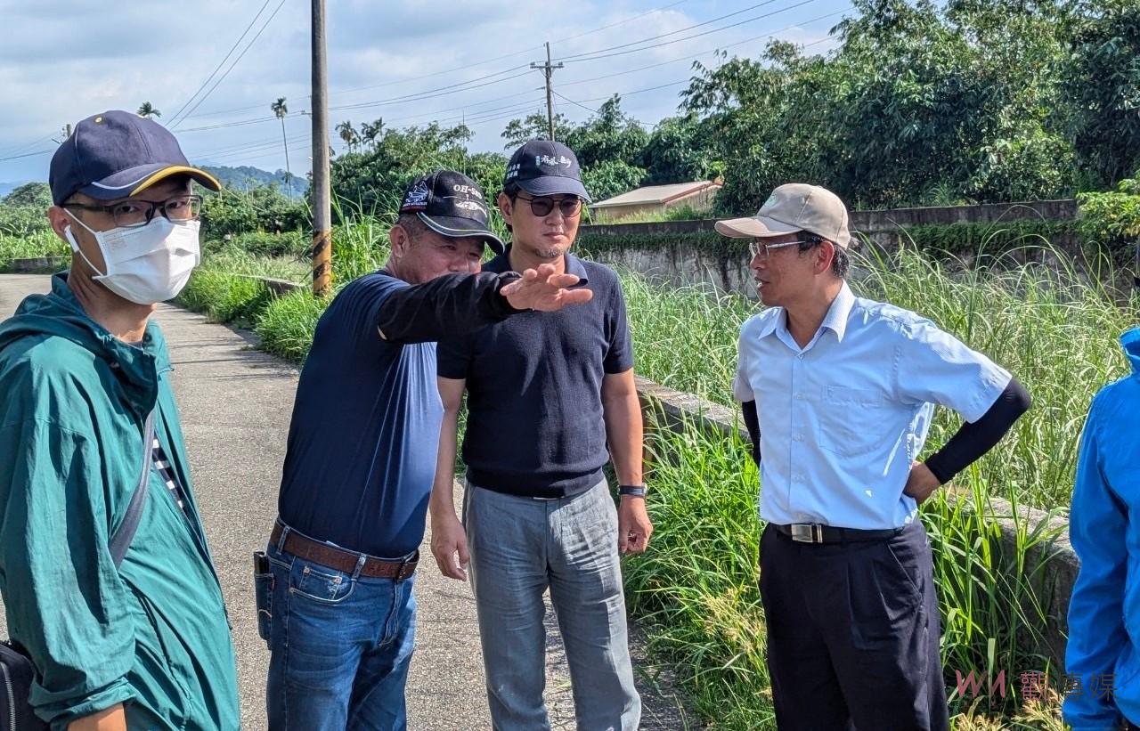 劉建國邀請五河分署現勘凱米颱風後雲林河川　災後修復工作啟動 - https://www.watchmedia01.com