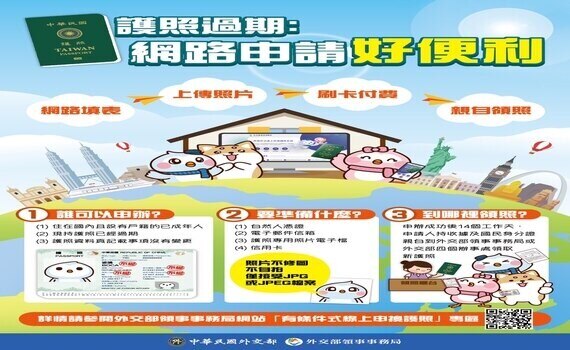 辦護照新措施　外交部中辦：有條件式線上申換護照開始試辦 - https://www.watchmedia01.com