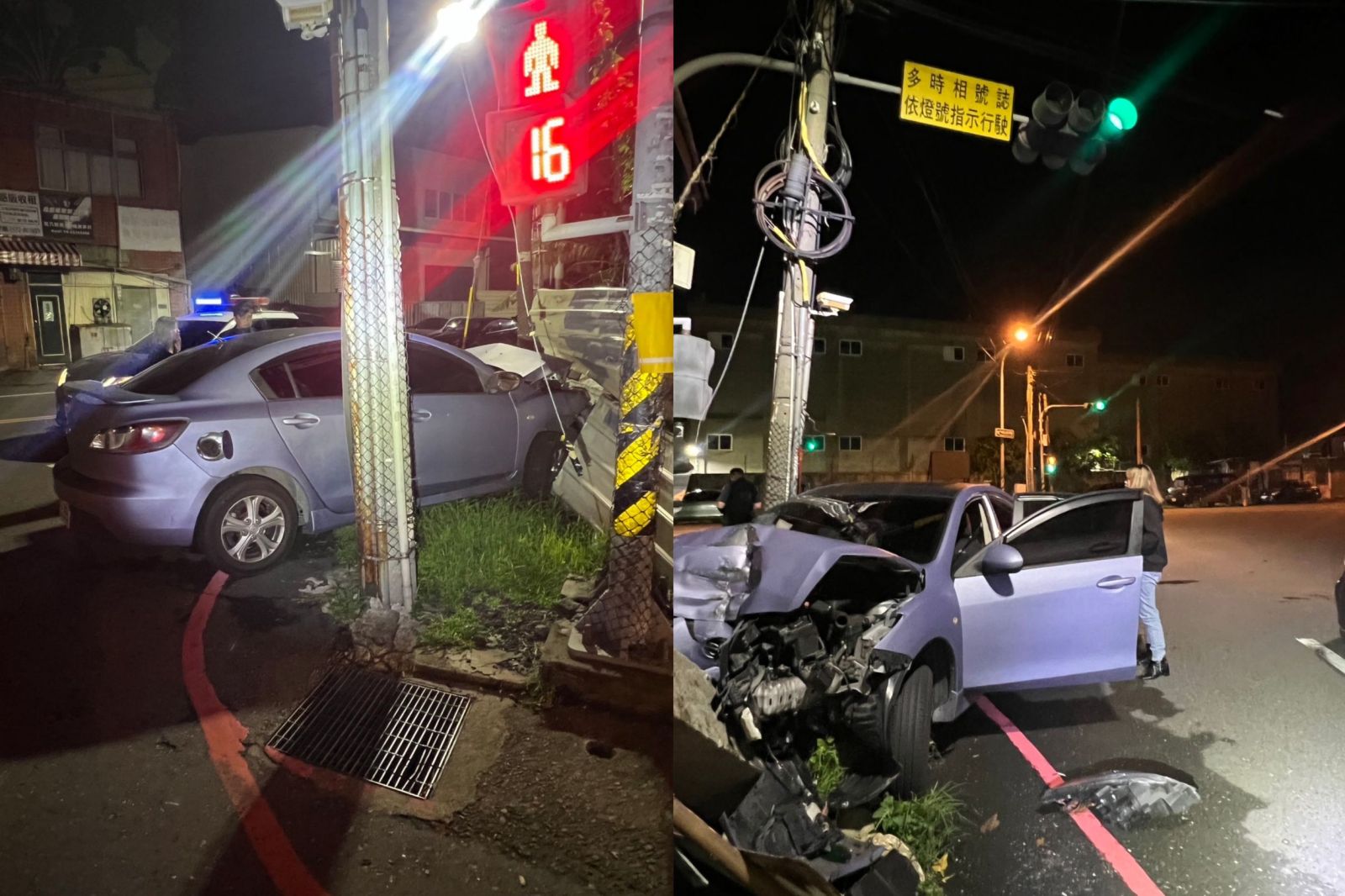 彰化市無照駕駛男子誤以為被抓 逃逸撞毀圍牆被開罰2萬8千元 - https://www.watchmedia01.com