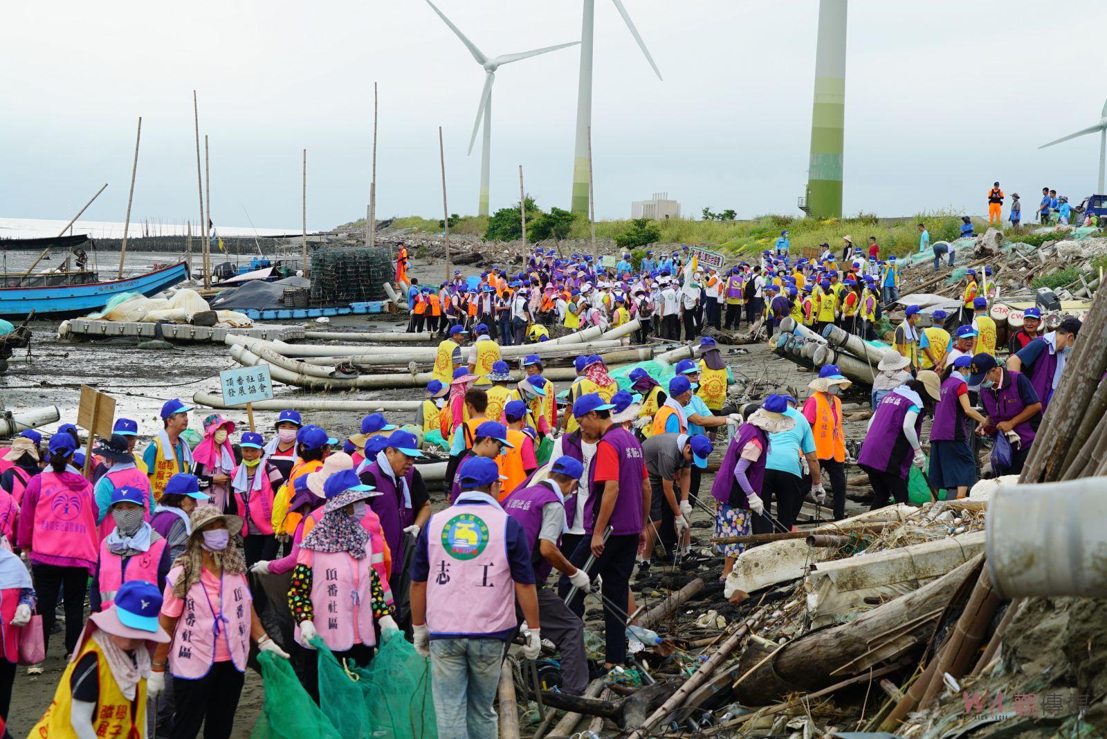 （有影片）／八仙海釣場潮間帶淨灘　鹿港社區500志工共同守護海洋生態 - https://www.watchmedia01.com