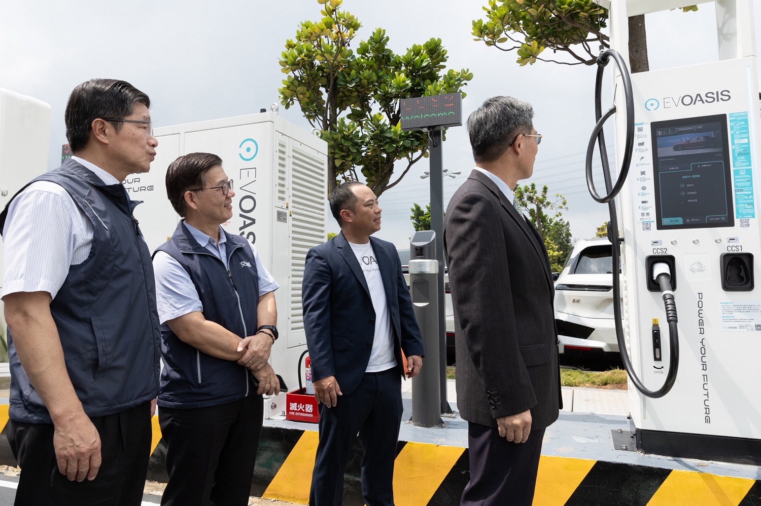EVOASIS國道七大充電站全面啟用，360kW極速快充助綠能出行 - https://www.watchmedia01.com