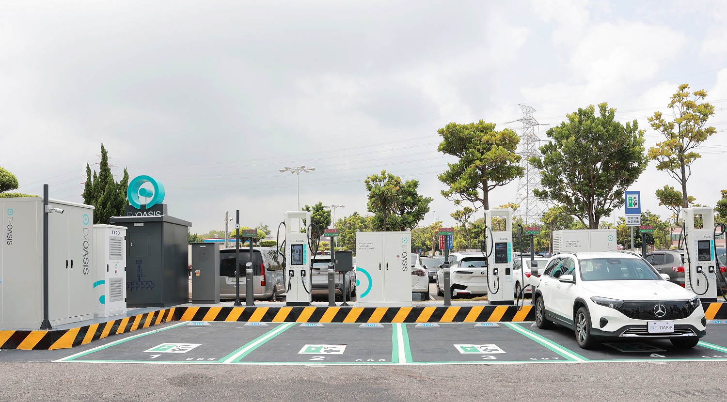 EVOASIS國道七大充電站全面啟用，360kW極速快充助綠能出行 - https://www.watchmedia01.com