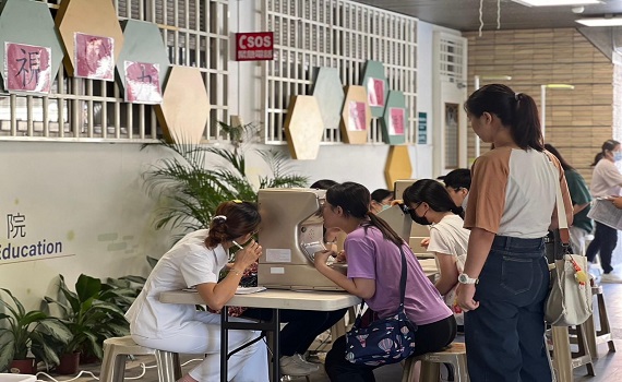 開學季新生健康檢查中榮埔里分院用心學生安心 - https://www.watchmedia01.com