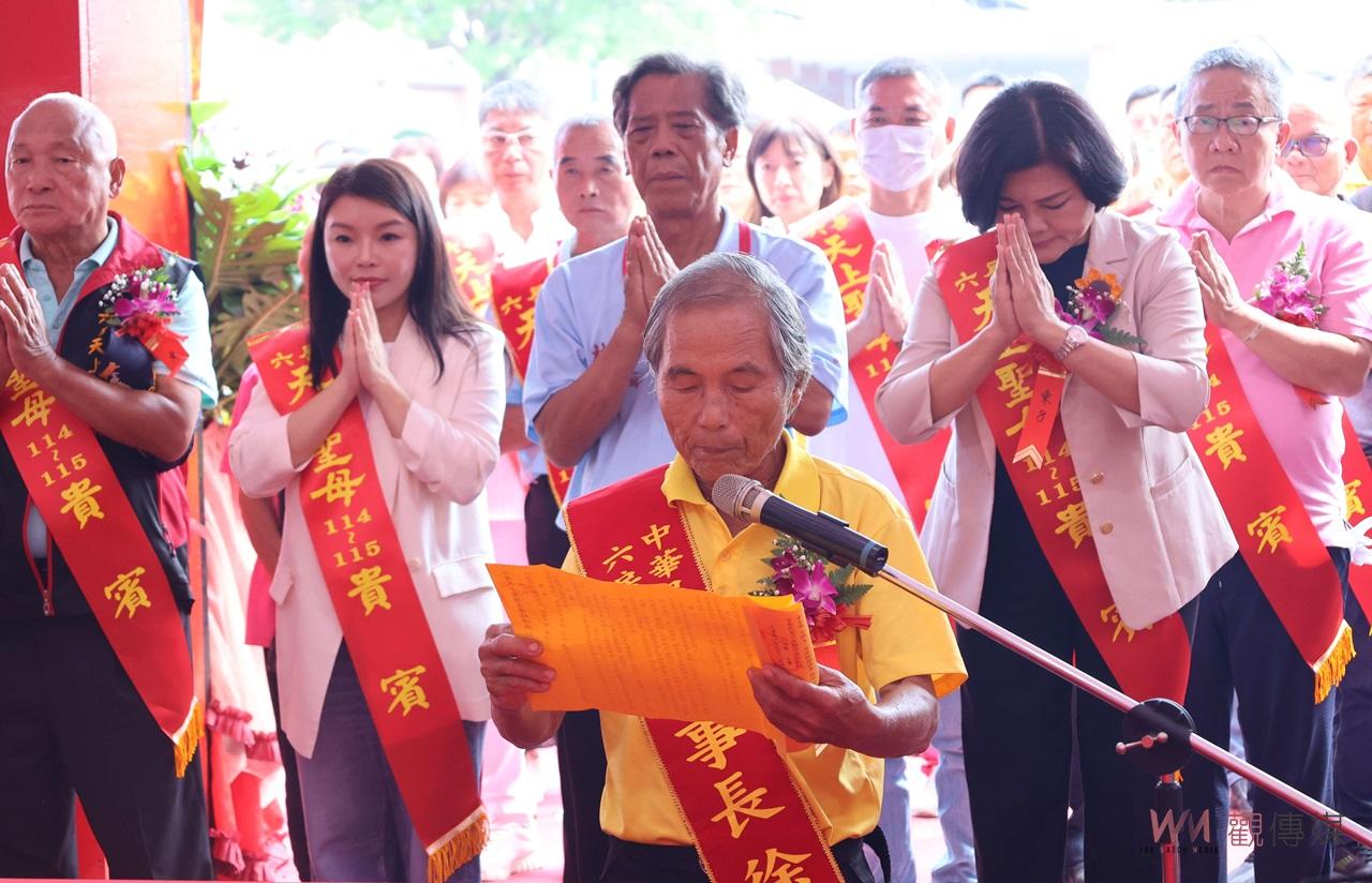 雲林六房媽紅壇動土典禮熱鬧登場　張麗善強調宗教信仰化善念穩定社會 - https://www.watchmedia01.com