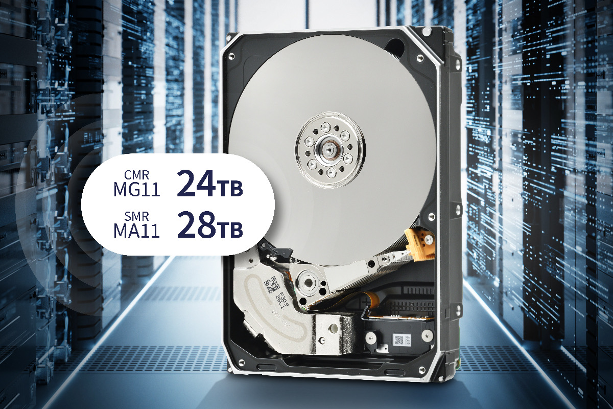 Toshiba推出CMR 24TB及SMR 28TB硬碟 - https://www.watchmedia01.com