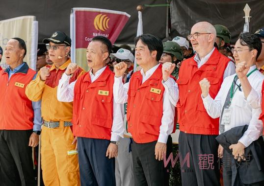 總統賴清德嘉義視導國家防災日 動員演練大規模震災救災 - https://www.watchmedia01.com