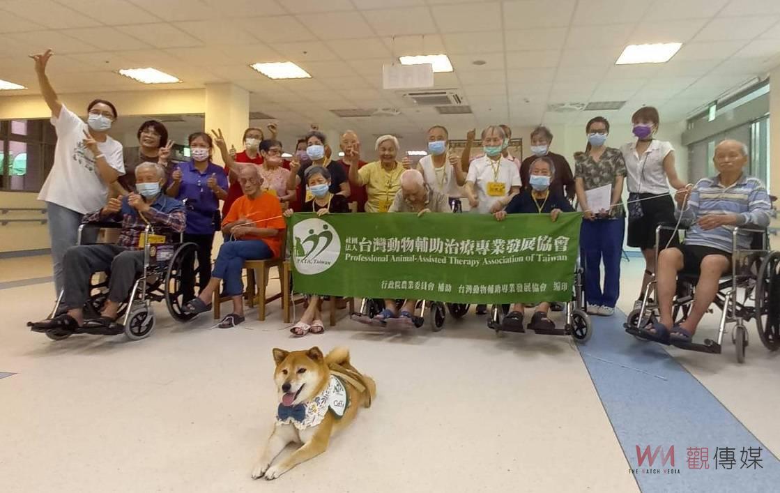 (有影片)/國際失智症月 彰化榮家為失智長者導入動物輔助治療 - https://www.watchmedia01.com