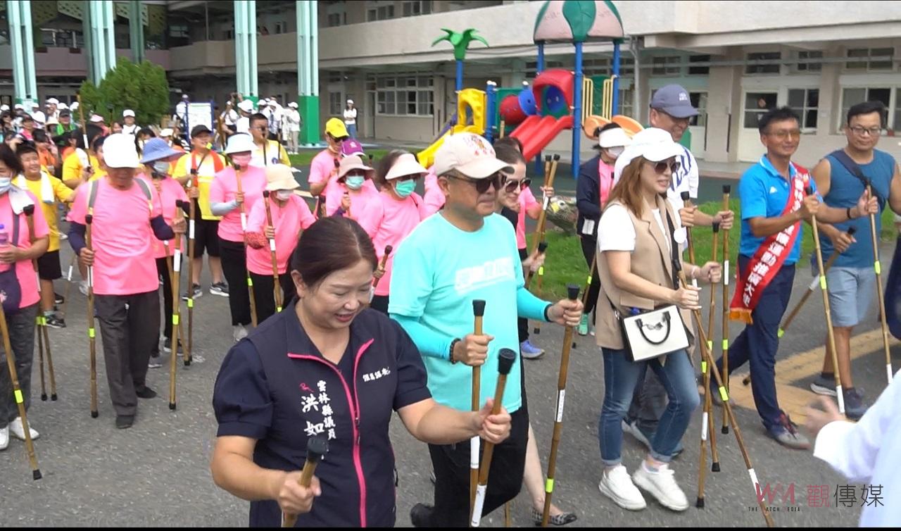 （有影片）／達德能源達成500MW發電里程碑　在地長者共享竹杖健走溫馨活動 - https://www.watchmedia01.com