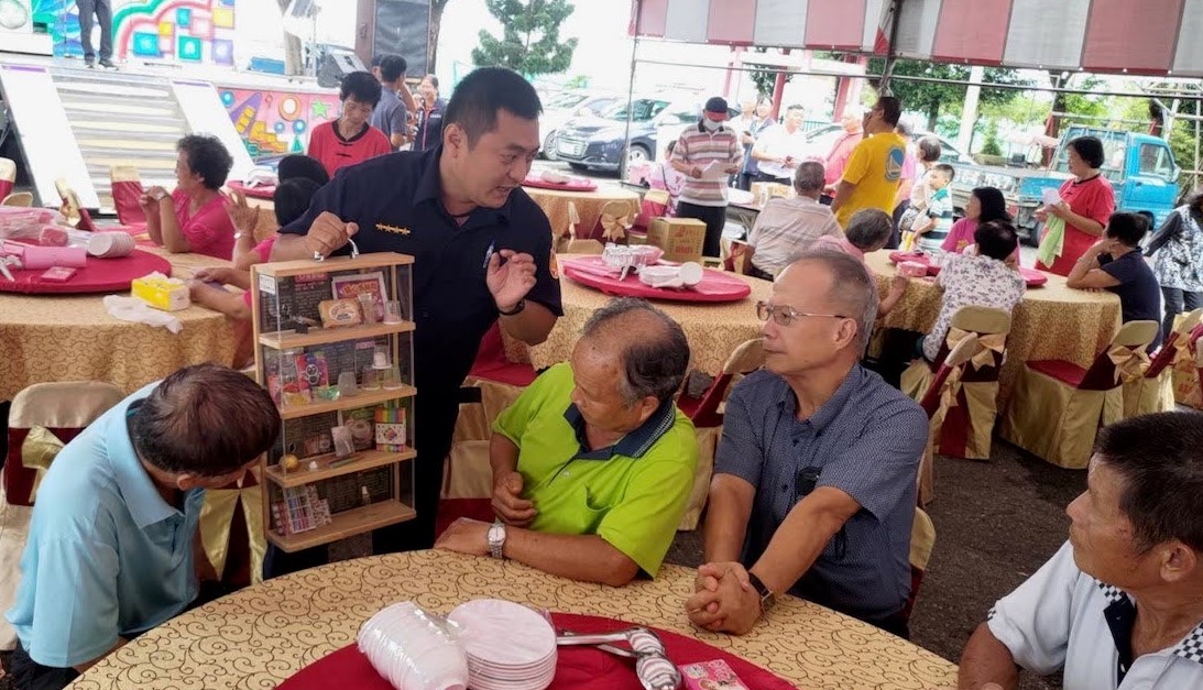 西螺鎮重陽敬老活動不缺席　警所長親自宣導新興毒品防範 - https://www.watchmedia01.com