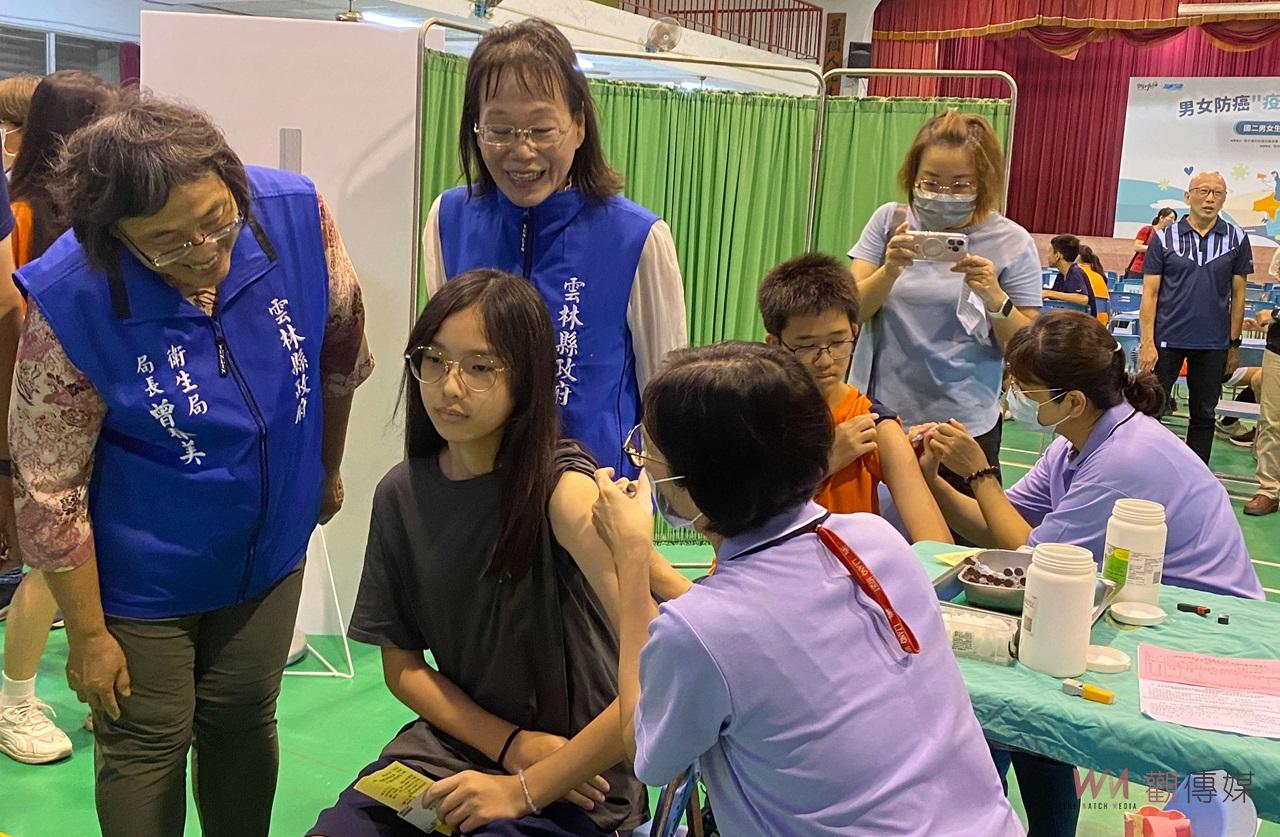 雲林國二男女生9價HPV疫苗接種　近3萬人受惠共創健康未來 - https://www.watchmedia01.com