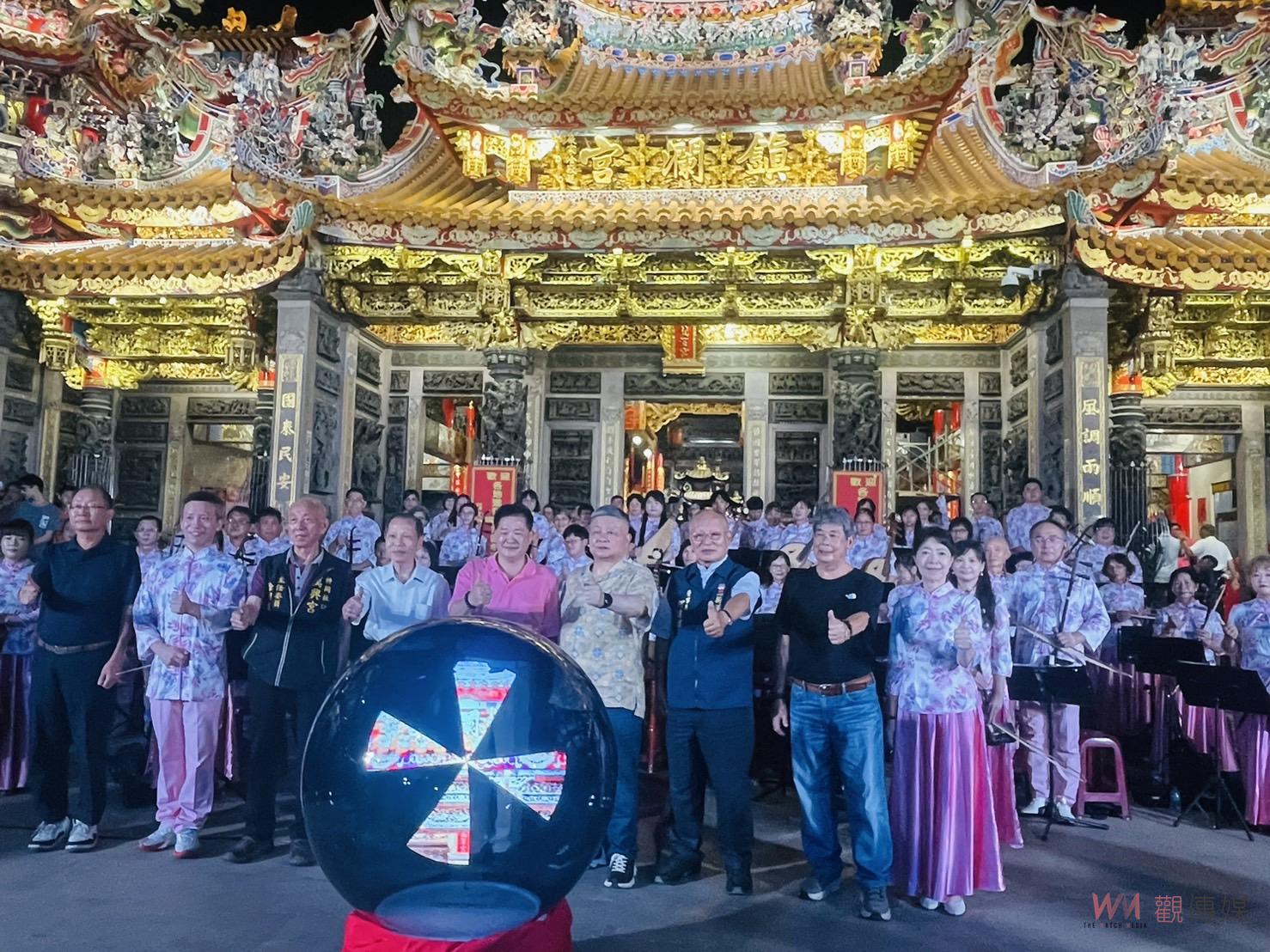 大甲鎮瀾宮重修慶成「啟燈」典禮 工藝結合科技藝術再現風華 - https://www.watchmedia01.com