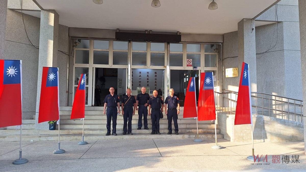 雲警歡慶國慶 盛裝國旗迎接十月焰火盛典 - https://www.watchmedia01.com