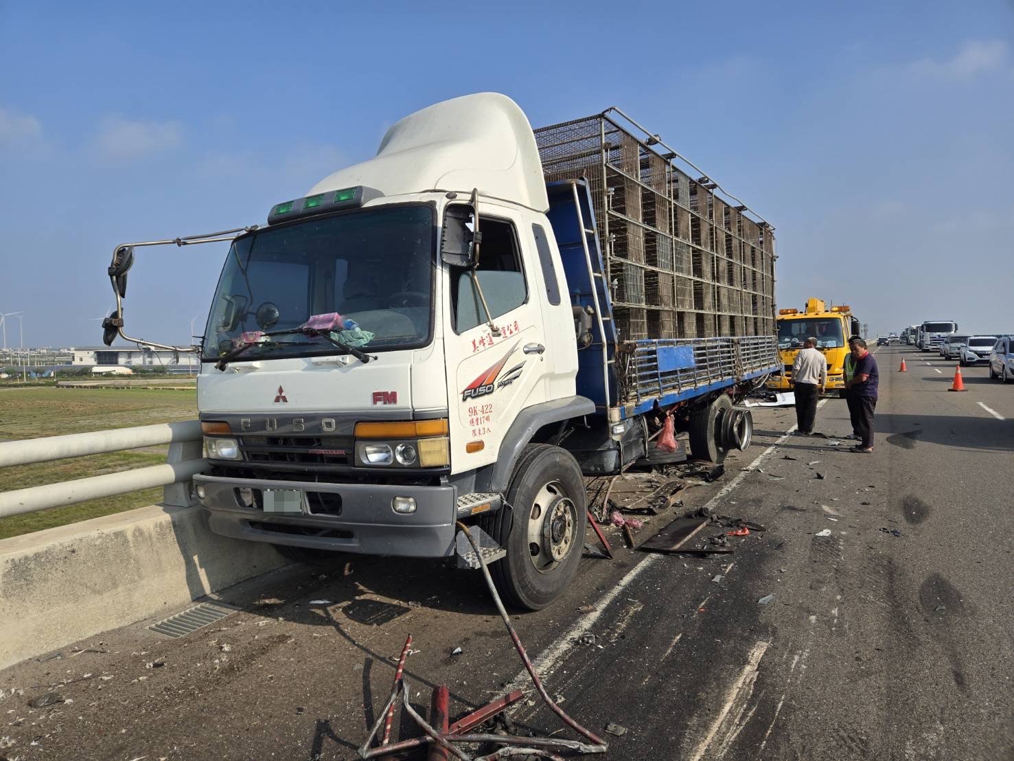 又見車禍！台61線空車相撞事故　兩司機自行脫困 - https://www.watchmedia01.com