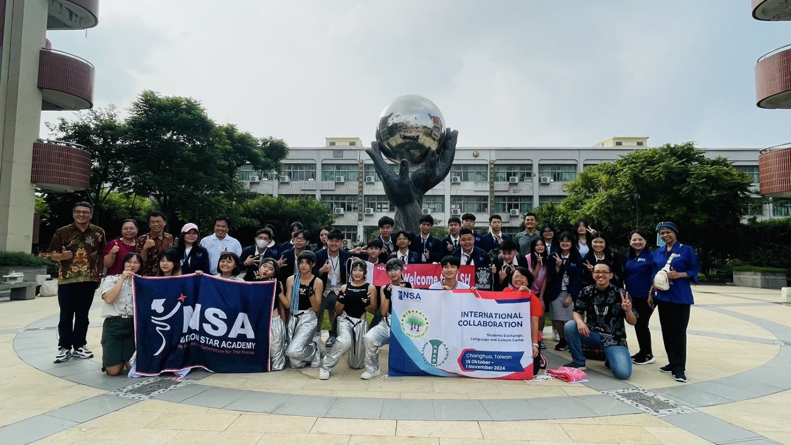 （有影片）／員林高中迎接印尼NSA師生　展現多元文化交流熱情 - https://www.watchmedia01.com