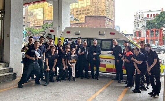 強化消防救援裝備　常雋餐飲捐贈中市消防救護車 - https://www.watchmedia01.com