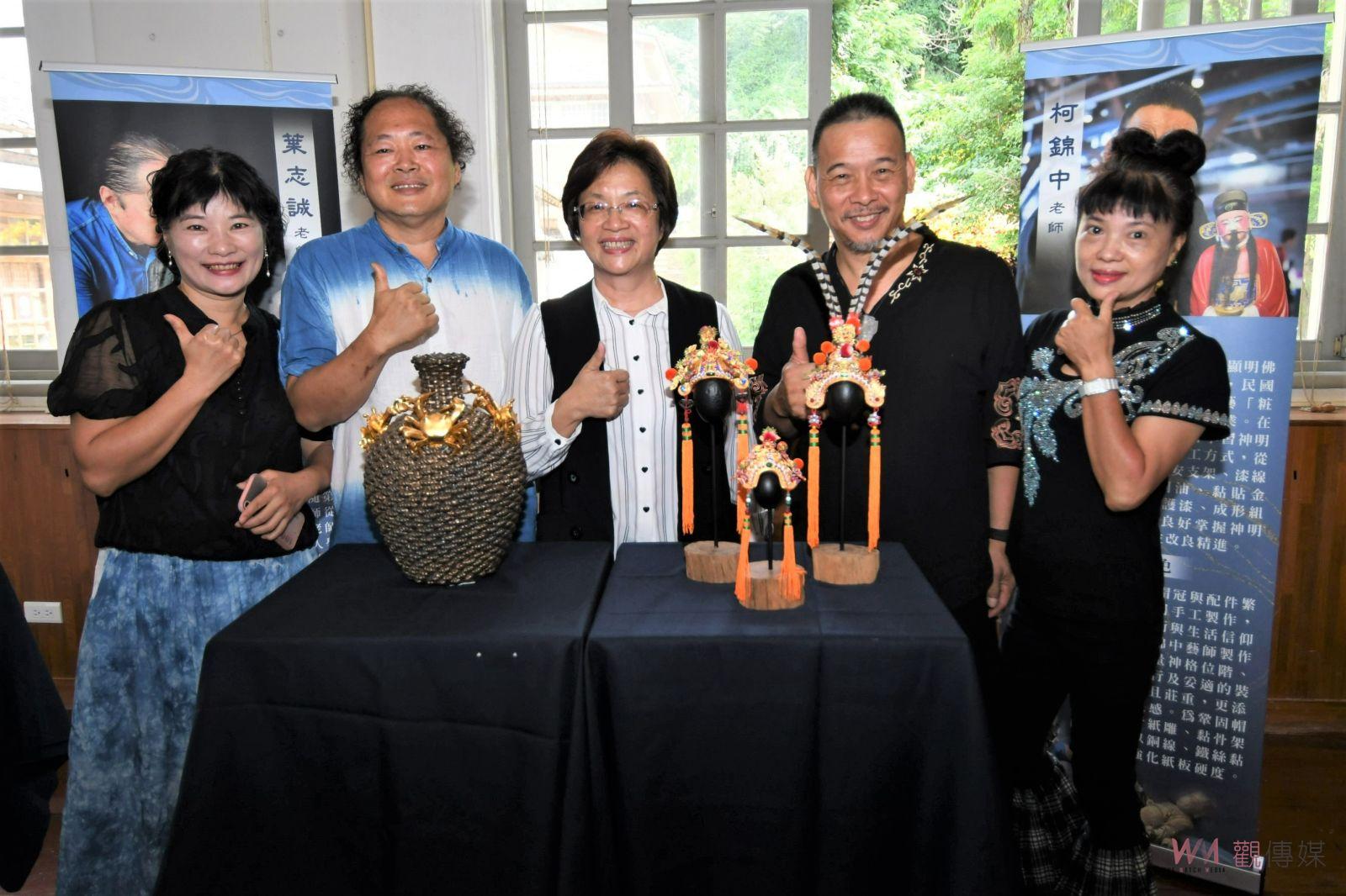 （有影片）／葉志誠與柯錦中守護文化資產　彰化縣傳統工藝大師獲授證　 - https://www.watchmedia01.com