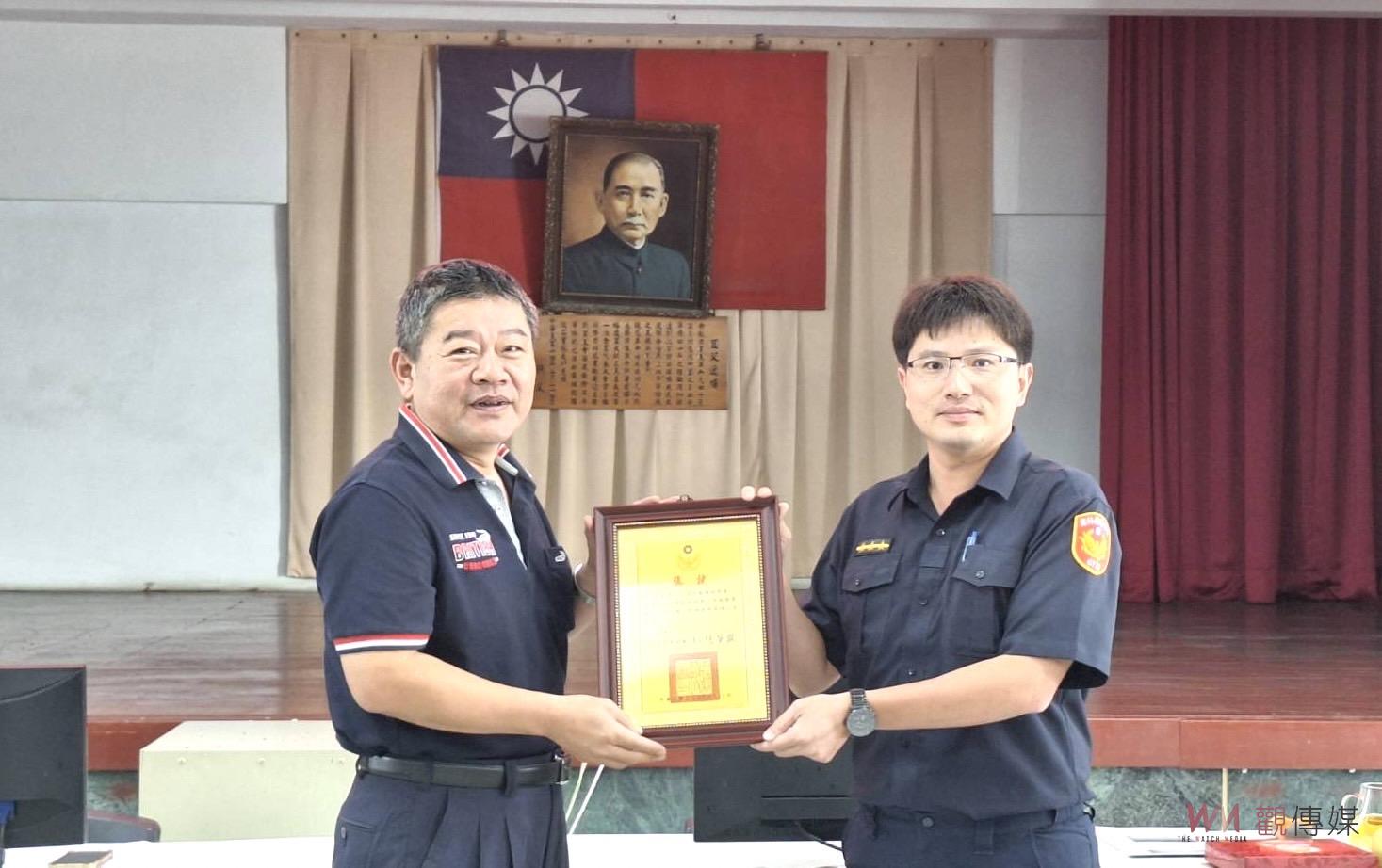 北港警屢破重大案件 聯合勤教表揚工作表現績優員警 - https://www.watchmedia01.com