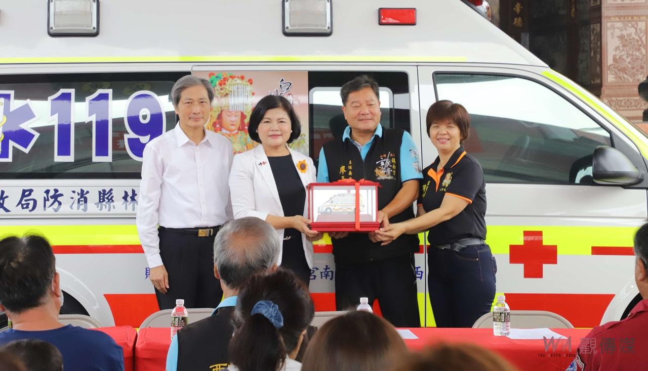 西螺白沙屯媽祖會捐新型救護車　助雲林提升傷患到院前緊急救護 - https://www.watchmedia01.com