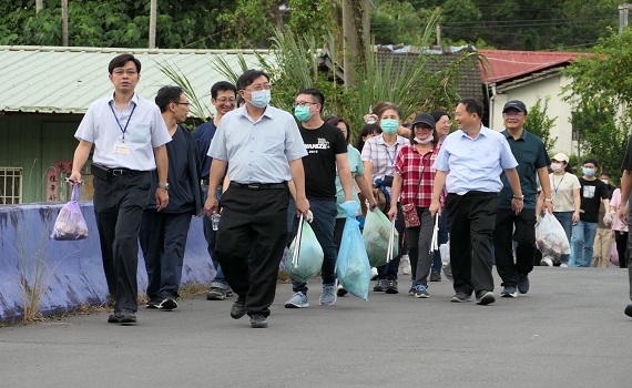 臺中榮總埔里分院攜手響應ESG淨街健行活動 - https://www.watchmedia01.com
