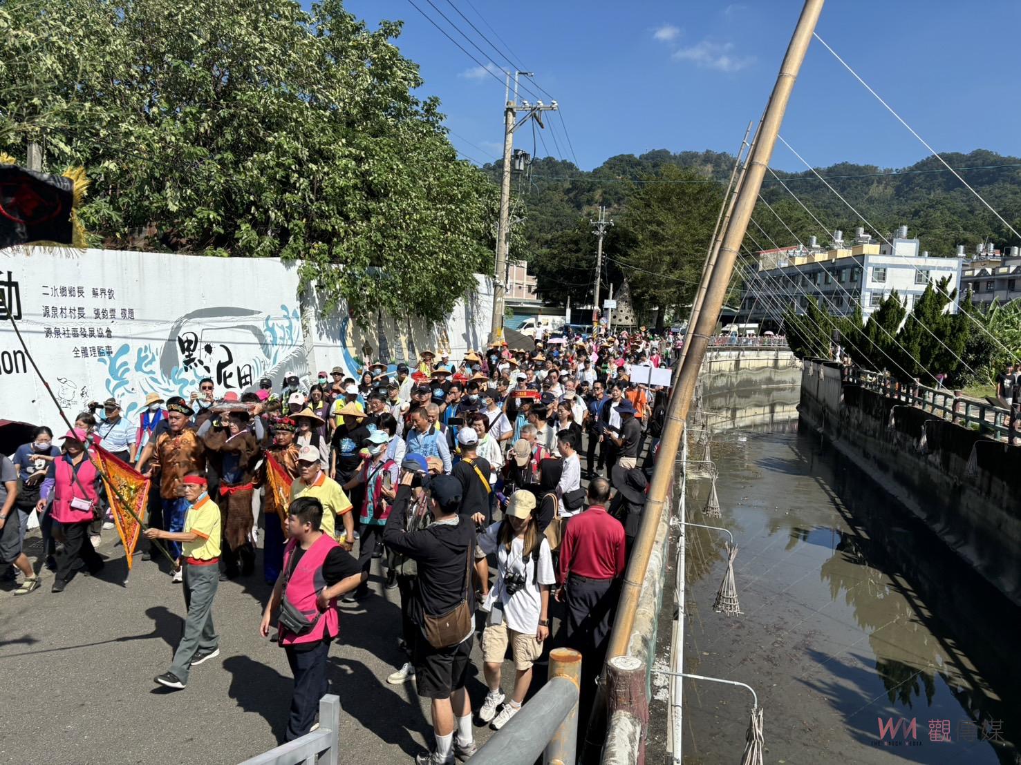 （有影片）／康芮颱風作梗　2024二水跑水節圳渠跑水換成跑路　寫下新紀錄 - https://www.watchmedia01.com