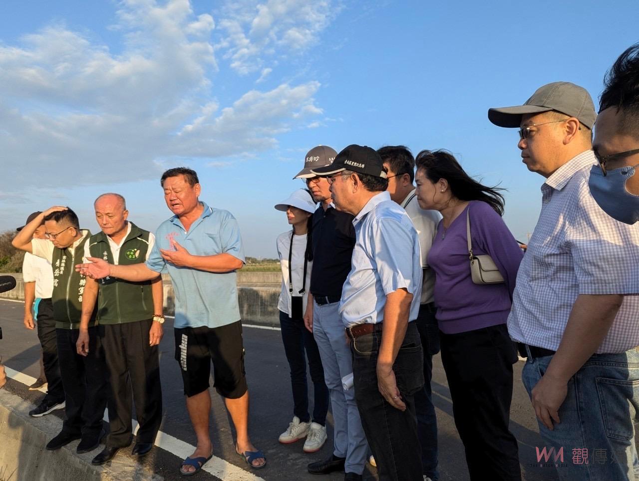 康芮颱風重創雲林農田 劉建國緊急與農業部會勘災損 - https://www.watchmedia01.com