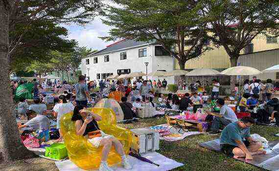 台中市民野餐日豐洲公園熱鬧登場　經發局與數百民眾品咖、放電 - https://www.watchmedia01.com