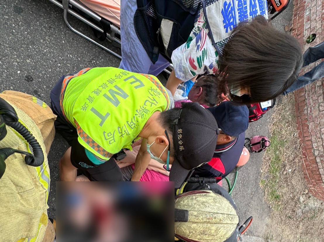 又是內輪差！彰化市垃圾車擦撞機車　女騎士小腿卡住受傷 - https://www.watchmedia01.com