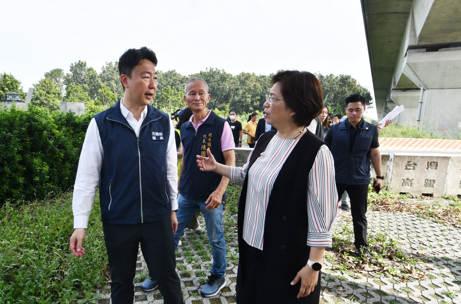 交長實勘彰化多項建設　王惠美爭取打通八堡圳水岸廊道 - https://www.watchmedia01.com