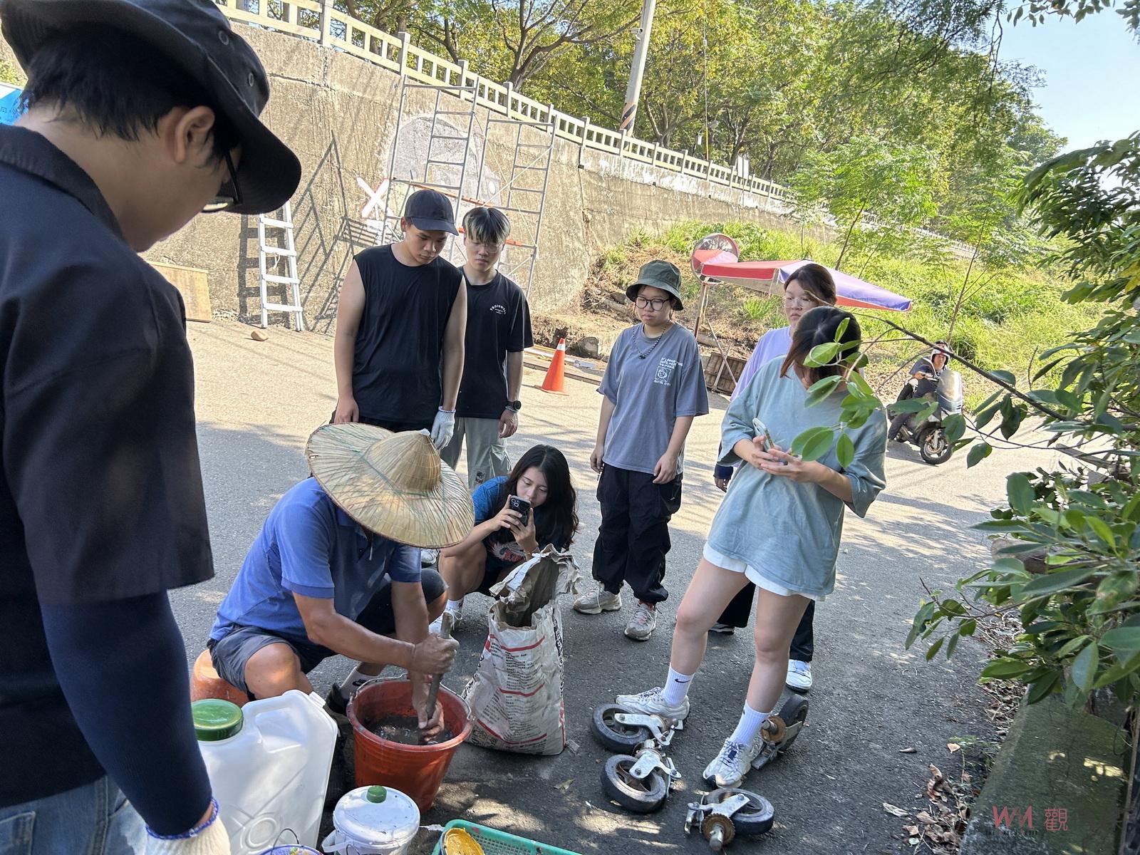 （有影片）／花壇白沙坑糖鐵五分車地景彩繪牆　大葉大學傳承地方記憶 - https://www.watchmedia01.com