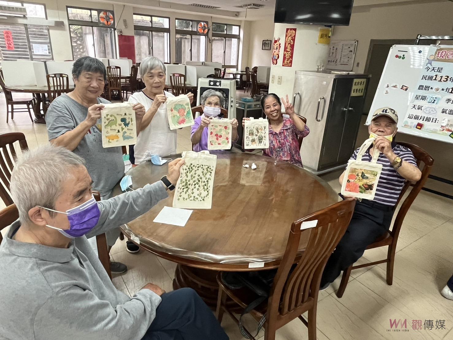 （有影片）／彰化榮家長輩體驗蝶古巴特DIY活動 動手動腦發揮創意 - https://www.watchmedia01.com