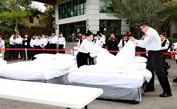 為提升觀光餐旅服務品質 整床、托盤全國競賽在日月潭登場 - https://www.watchmedia01.com